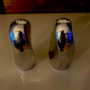 Nambe “Twist” Salt and Pepper Shaker Set